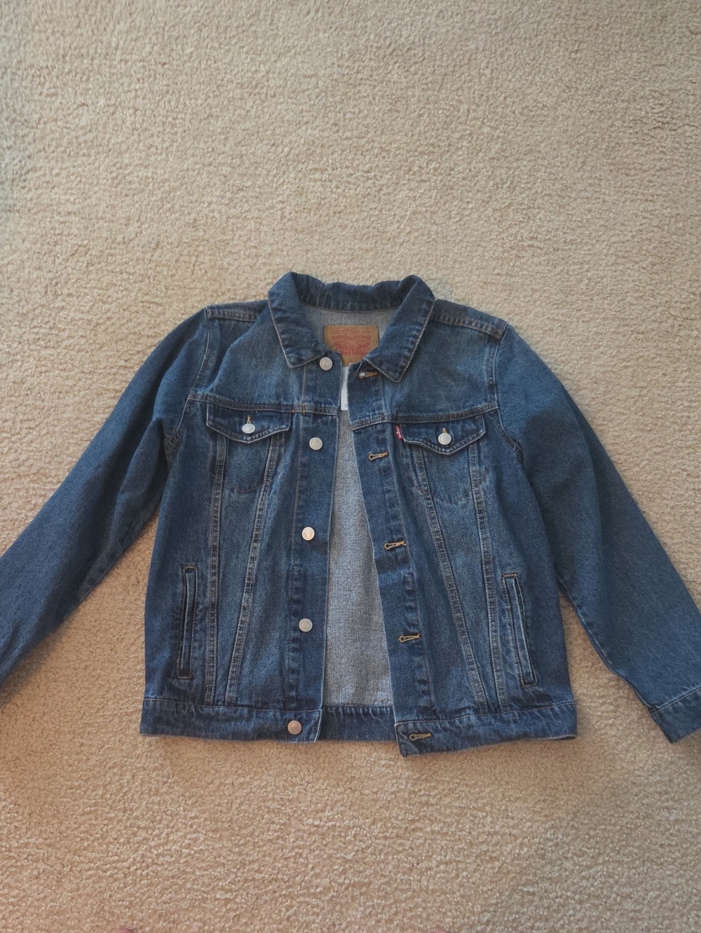 Levi's Kids Dark Blue Denim Jacket